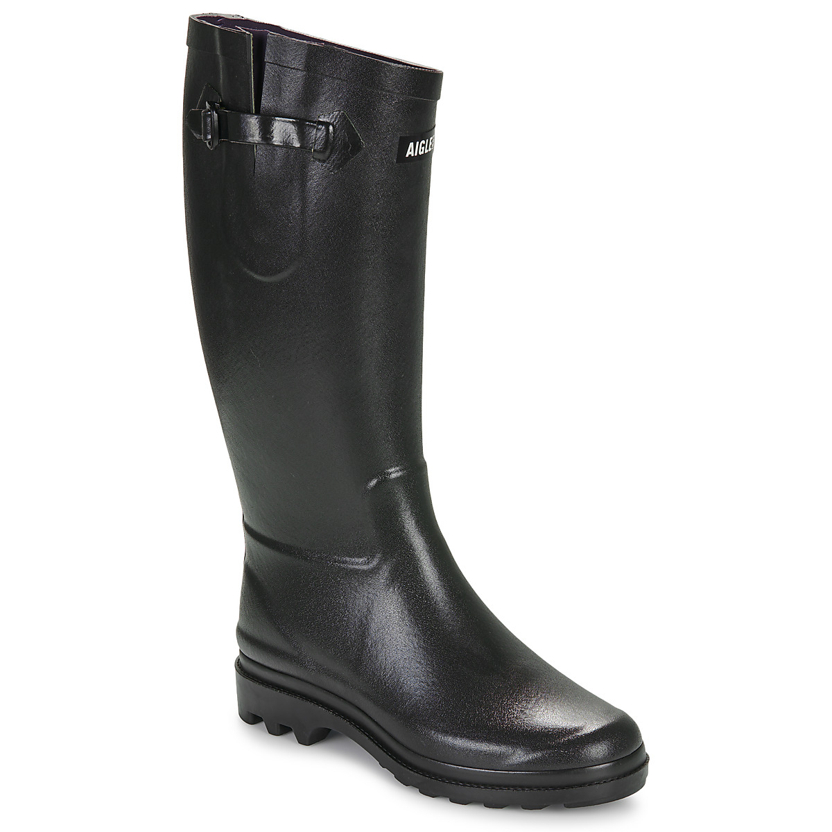 aigle-bottes-femme-783wun-1.jpg Botte Pluie Aigle Aiglentine 2 NL Femme Fabriquée En France, Caoutchouc, Tige Haute, Semelle Crantée – Image 1