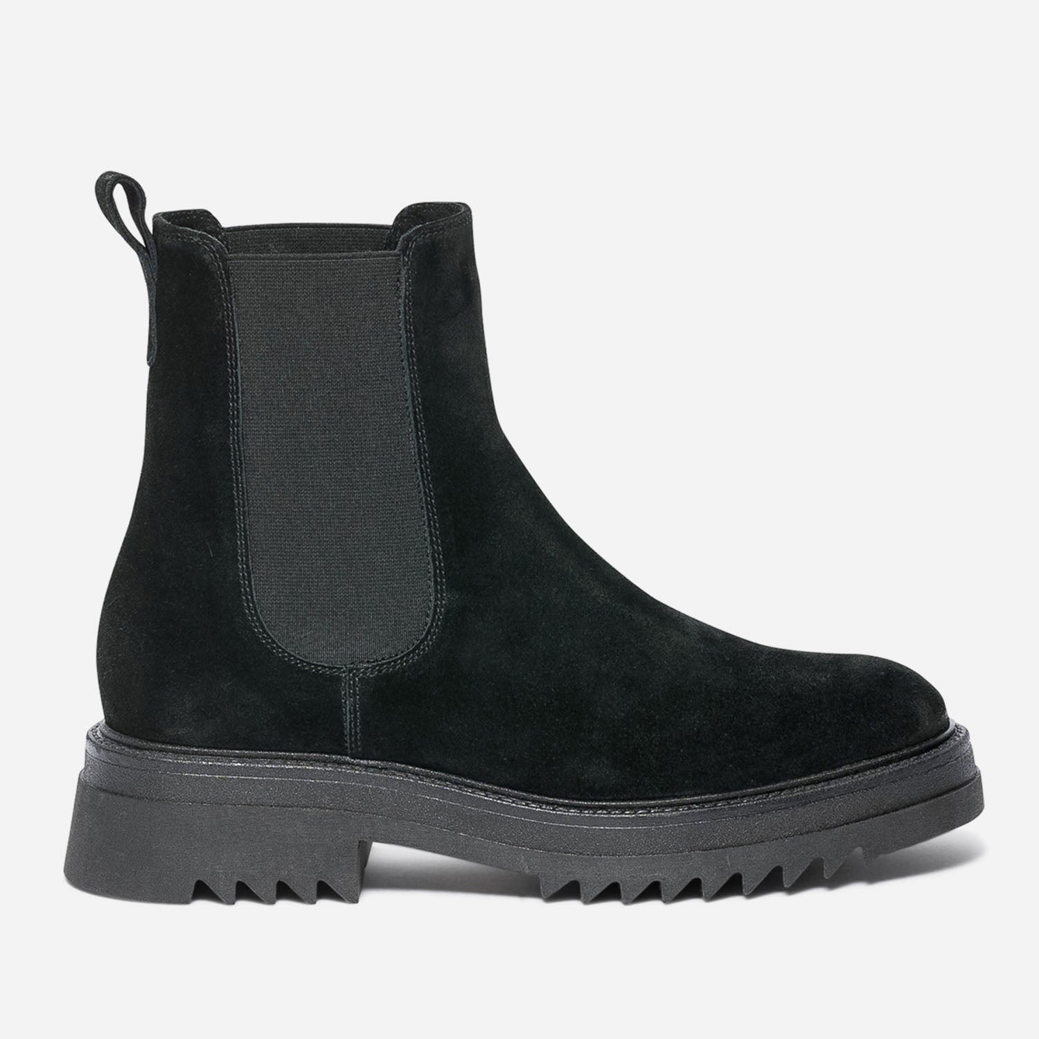 boots-daim-femme-101jrz-1.jpg Chelsea boots noir en cuir velours Eram Femme | ERAM – Image 1