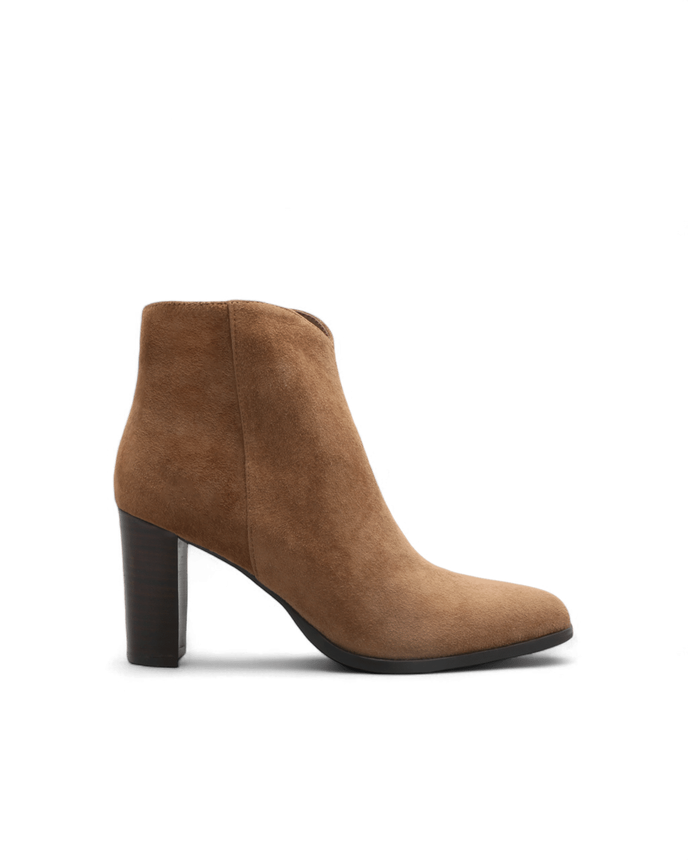 boots-daim-femme-816fas.png Bottines à talons en daim marron | Vero | Adige Chaussures – Image 1