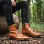 Beatnik Barbara Botte Oxford à lacets marron 36