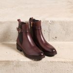 Boots cuir marron Charlotte