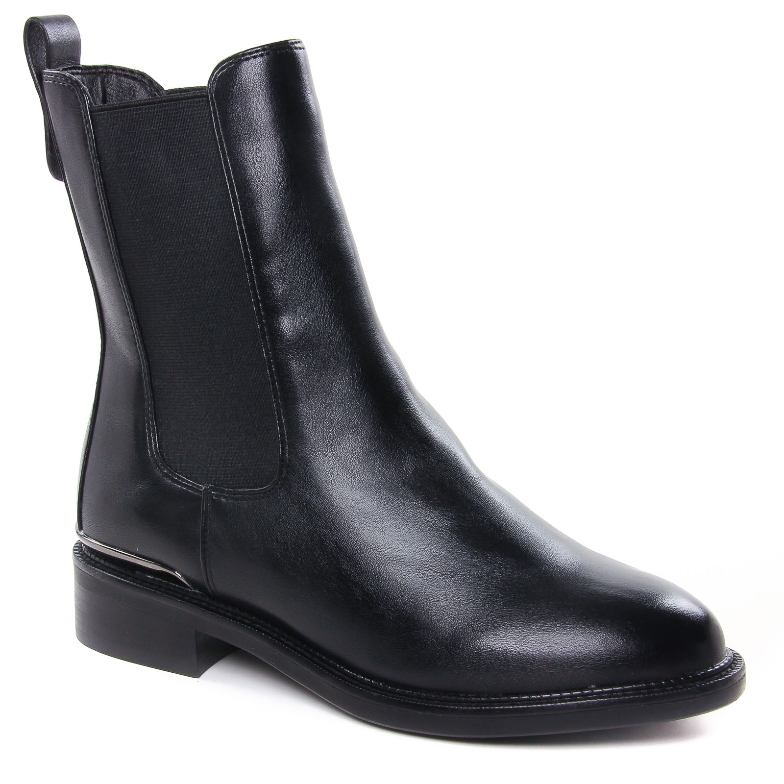 boots-femme-noir-586lsh-1.jpg Boots élastiquées noir Tamaris 25363 Black – Image 1