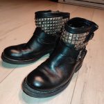 Ash Bottines cuir noir Noir Chaussures Boot Femme 160,00 €