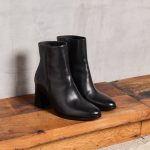 Boots noires talon Kity