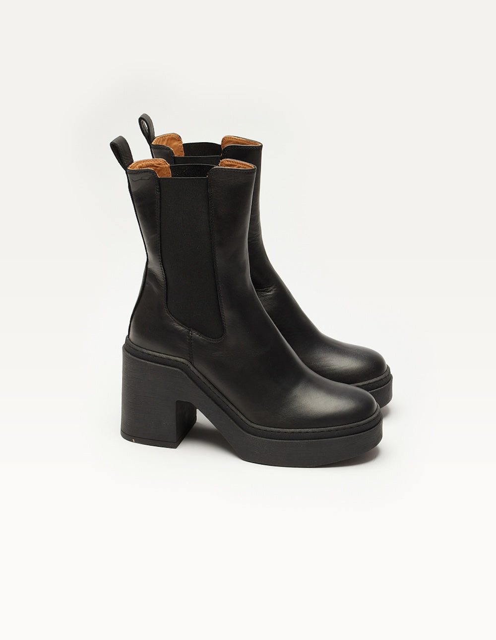boots-noir-884mwo-1.jpg Bottines à talons Sophie Cuir noir – Image 1