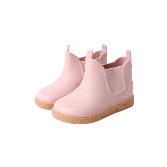 botte-bebe-088qqa.png Bottes de pluie basses bébé vieux rose – Image 1