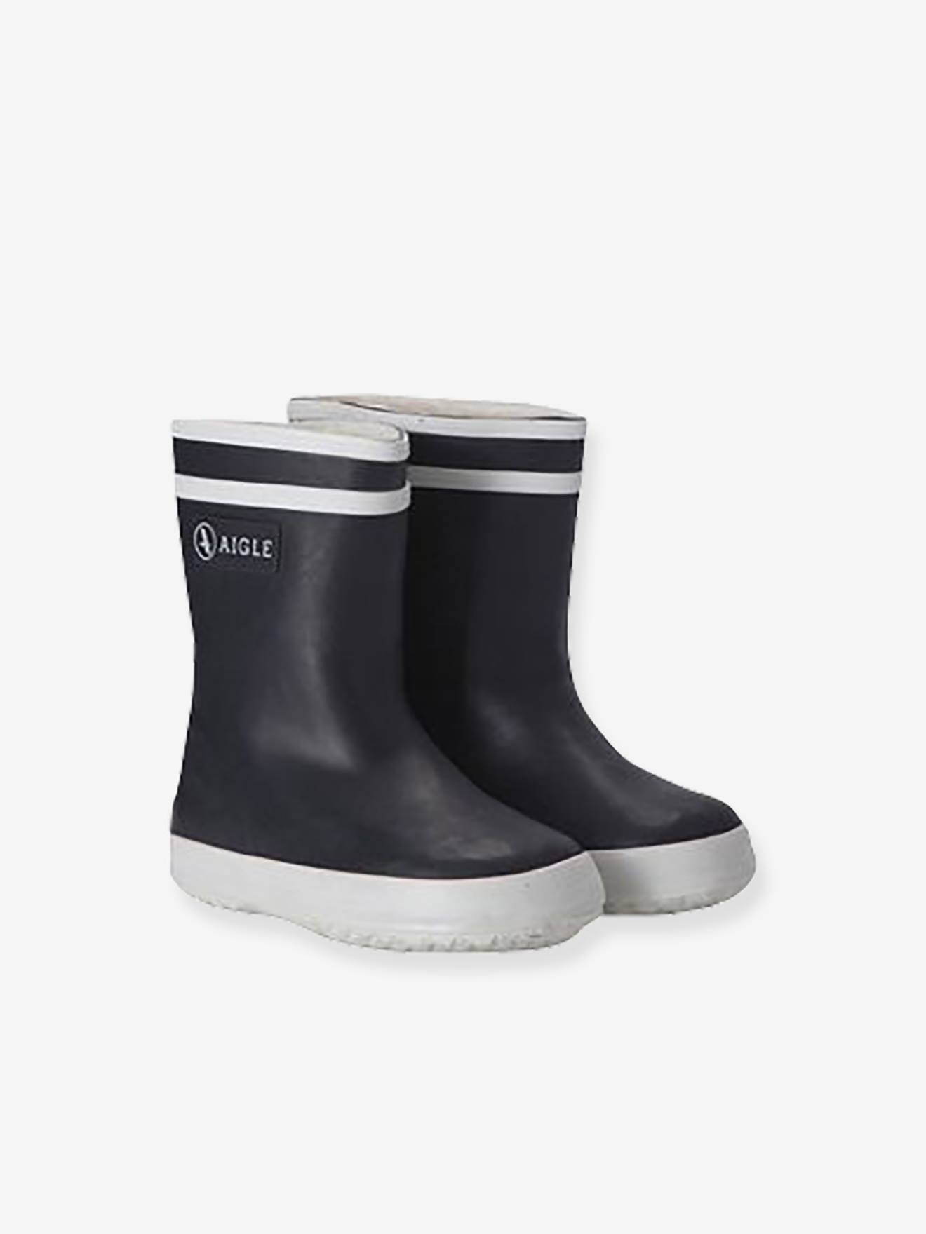 botte-bebe-428cgc-1.jpg Bottes de pluie bébé Baby Flac Fur marine, Chaussures – Image 1