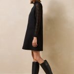 Bottes cavalières noires en cuir