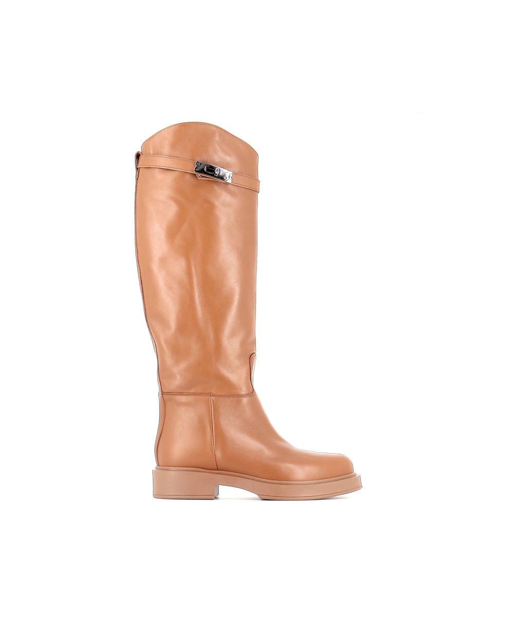 botte-cavaliere-femme-661clo.jpg BOTTE CAVALIERE MANILA CUIR CAMEL – Image 1