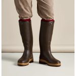 Bottes Caoutchouc Doublées Cuir