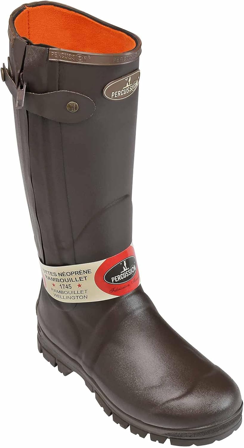botte-de-chasse-037gnw-1.jpg Percussion Bottes de chasse full zip Rambouillet Percussion : Amazon.fr: Mode – Image 1