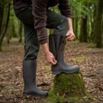 Botte VENEUR NEO ZIP Marron pour Homme en Caoutchouc Marron Chasse Rouchette