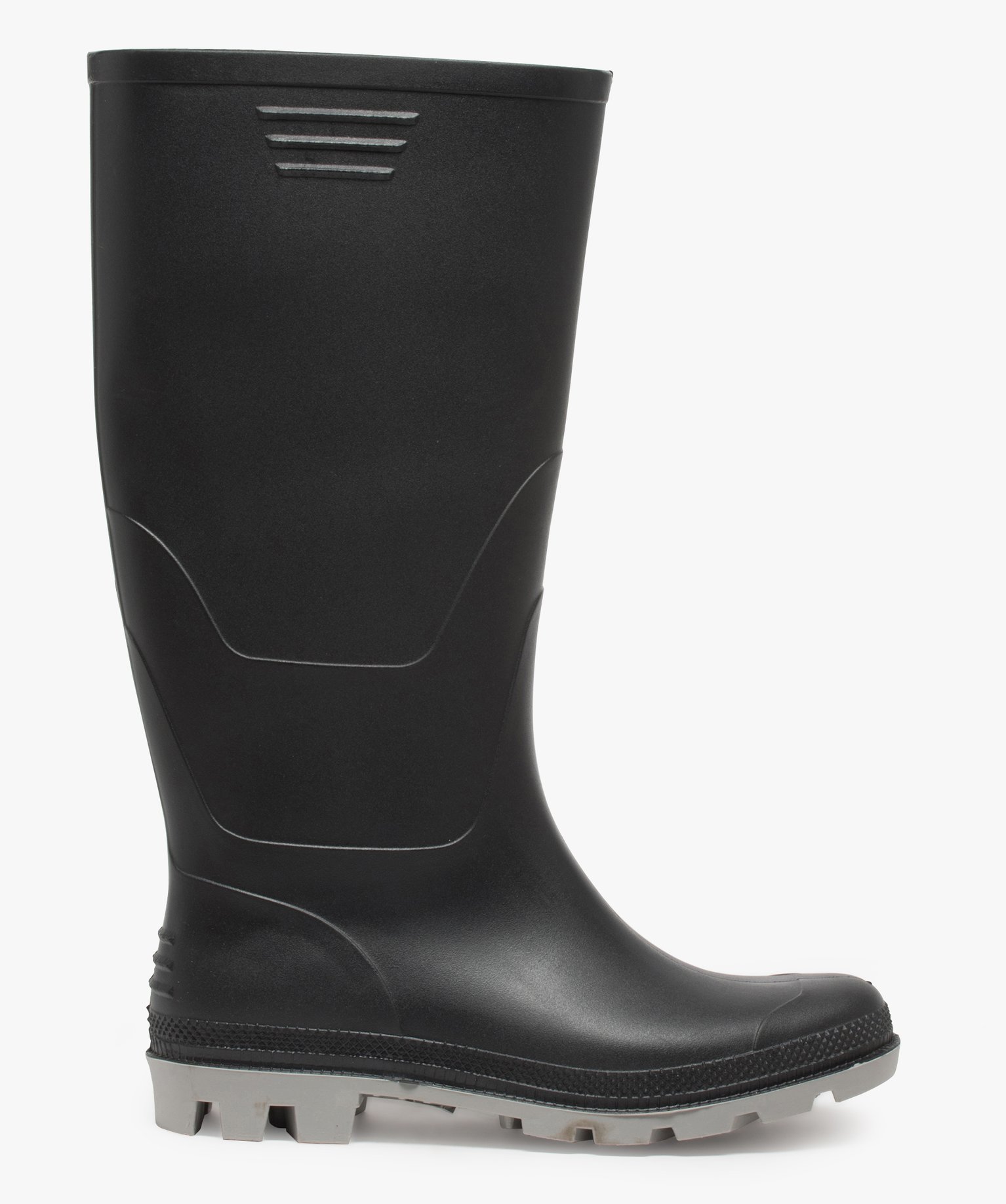 botte-de-pluie-homme-415gdt-1.jpg Bottes de pluie homme à semelle crantée contrastée – Image 1