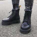 bottes en cuir pour hommes Dr. Martens