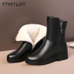 Femmes bottes automne hiver en peluche fourrure ch... – Grandado