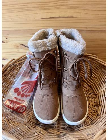 botte-femme-hiver-901zkg-1.jpg Bottes hiver femme en cuir hydrofuge fourré laine Olang HUPA – Image 1