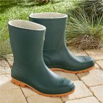 Bottes de jardin fourrées