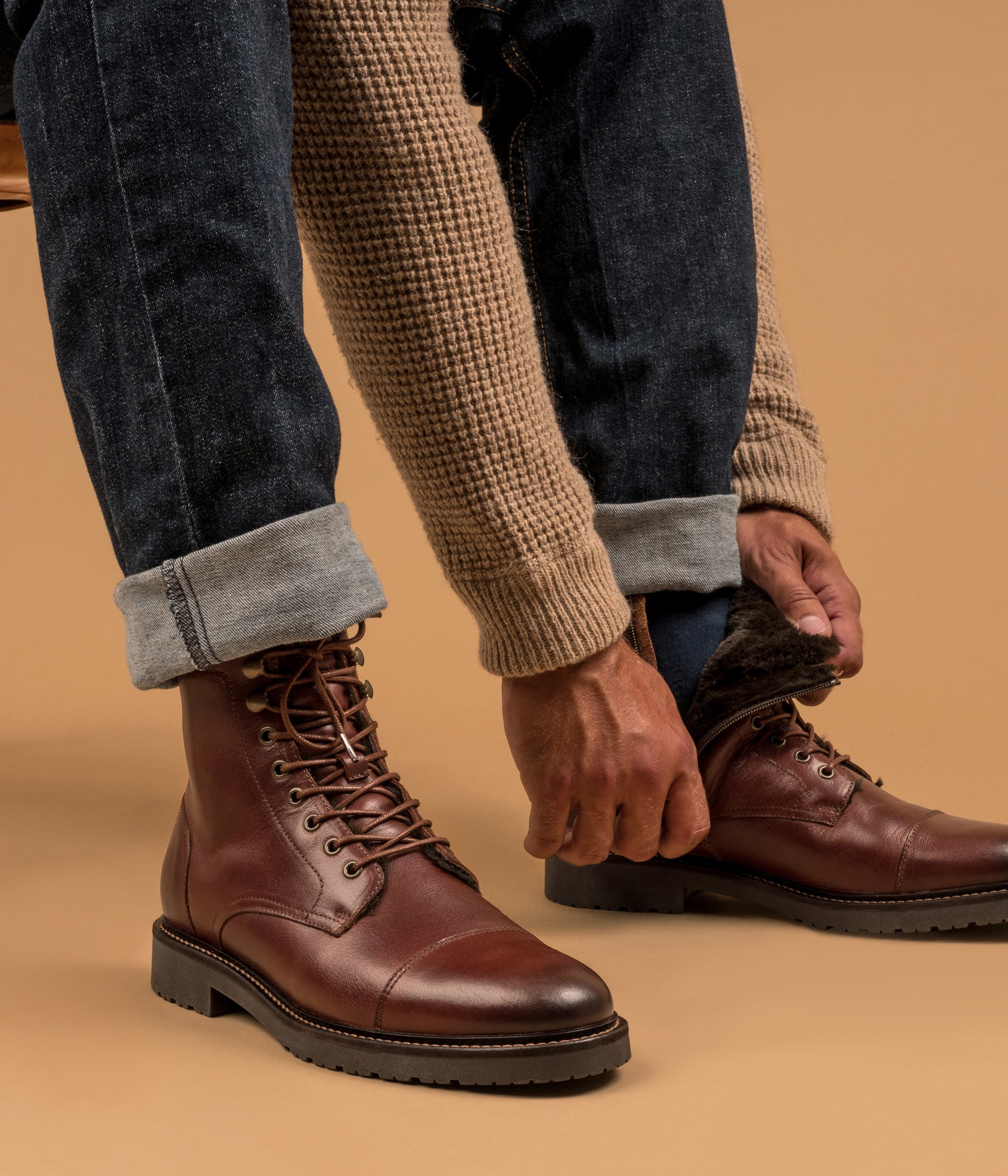 botte-fourree-homme-395tha.jpg Boots Fourrées | Chaussures Homme | Bocage Site Officiel – Image 1