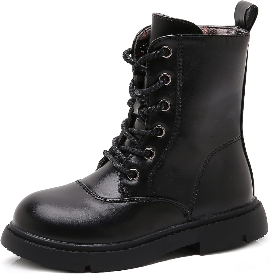 botte-garcon-575dhs-1.jpg DADAWEN Bottines Garçon Fille Bottes Enfant Plates Antidérapant Ankle Boot/ Bottes de printemps et d'automne noir 28 : Amazon.fr: Mode – Image 1