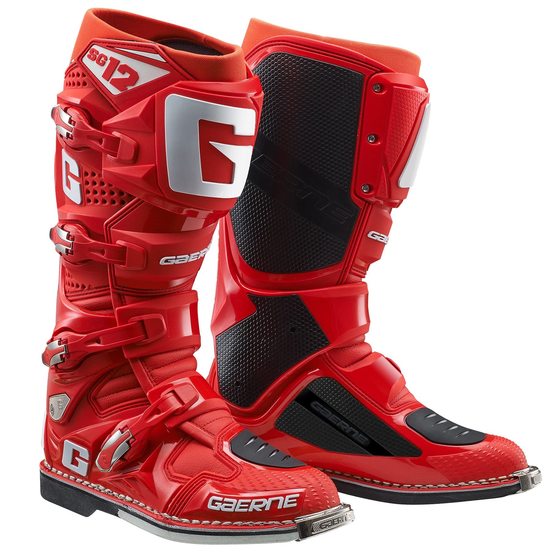 botte-motocross-817ych-1.jpg Bottes motocross haut de gamme GAERNE SG 12 Solid Red – Image 1