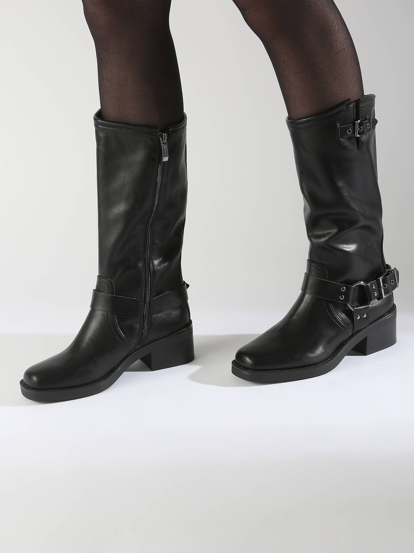 botte-tamaris-292dho-1.jpg Bottes Cavalires Cuir Noir Bottes Femme Sur Mesure En Ligne Bottes TAMARIS – Image 1