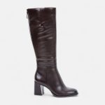 Bottes à talon Femme marron