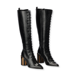Bottes A Lacets A Bout Pointu