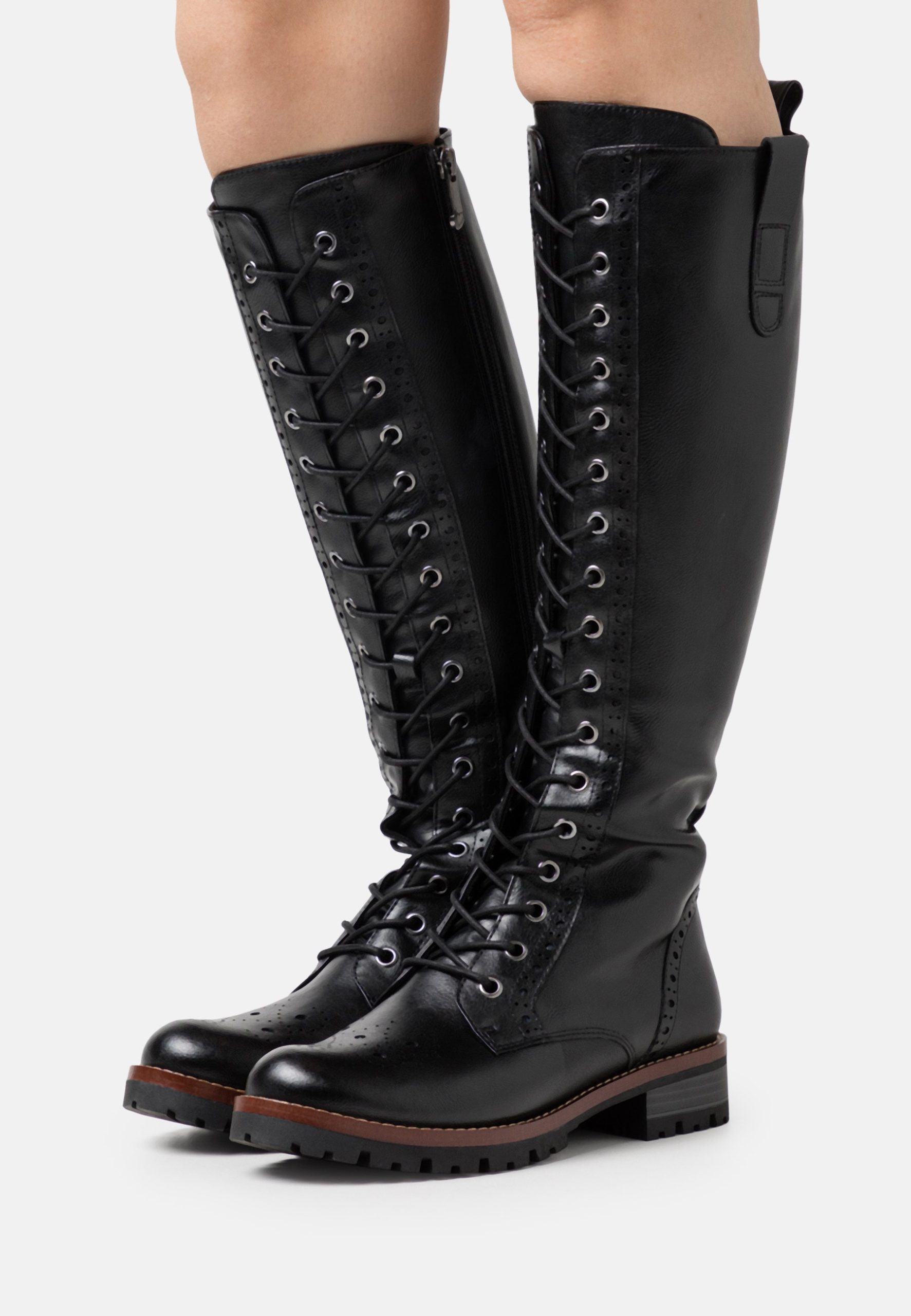 bottes-a-lacets-179zwp-1.jpg Marco Tozzi Bottes à lacets black/noir ZALANDO.FR – Image 1