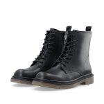 BIAMEGAN BOTTES À LACETS (Black) | Bianco®