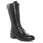 Bottes à lacets noir Regarde Le Ciel Emily 29 Black
