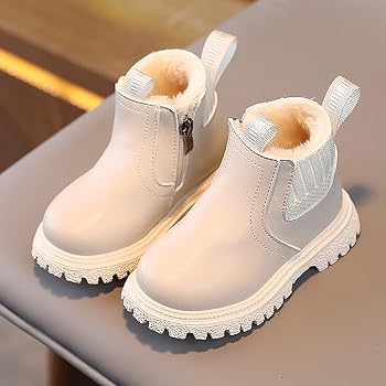 bottes-bebe-269cji-1.jpg De Pluie Boots Enfant Bottines Garcon Bébé Garçon Fille Bottines Bottes De Pluie Chaud Polaire – Image 1