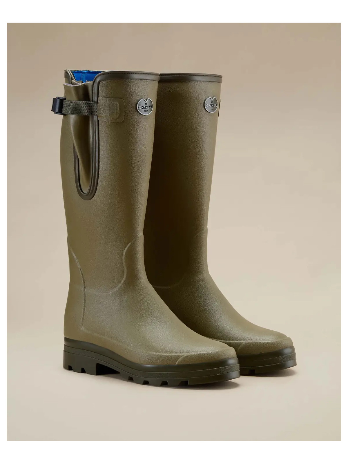 bottes-caoutchouc-homme-258vfx-1.jpg Bottes Caoutchouc doublées Neoprene LE CHAMEAU Bottes HOMME Mettez Paris – Image 1
