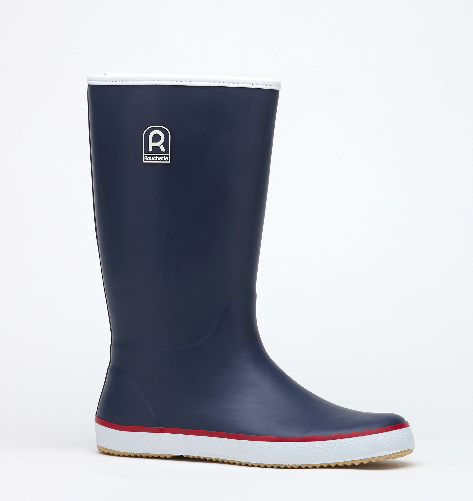 bottes-caoutchouc-homme-552mve-1.jpg Botte CAP Homme Marine pour Homme en Caoutchouc Marine Maritime Rouchette – Image 1