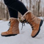 Chaussure Hiver Bottes Chaudes Femme Hiver Chaussures Chaudes D'hiver Pour Femme En Cui Hydro Rouge