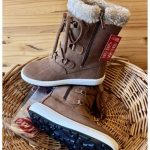 Bottes hiver femme en cuir hydrofuge fourré laine Olang HUPA