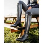 Bottes d'équitation à lacets Hailey Larges QHP | Cheval shop