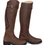 Bottes d'équitation d'hiver Snowy River Marron Mountain Horse