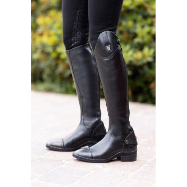 bottes-d-equitation-378hpn.jpg Bottes d'équitation cuir Duvall femme Horze Equi clic – Image 1