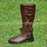 Bottes d'équitation cuir Valverde del Camino "Huelva" MARRON