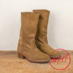 Bottes Camarguaises en daim souple
