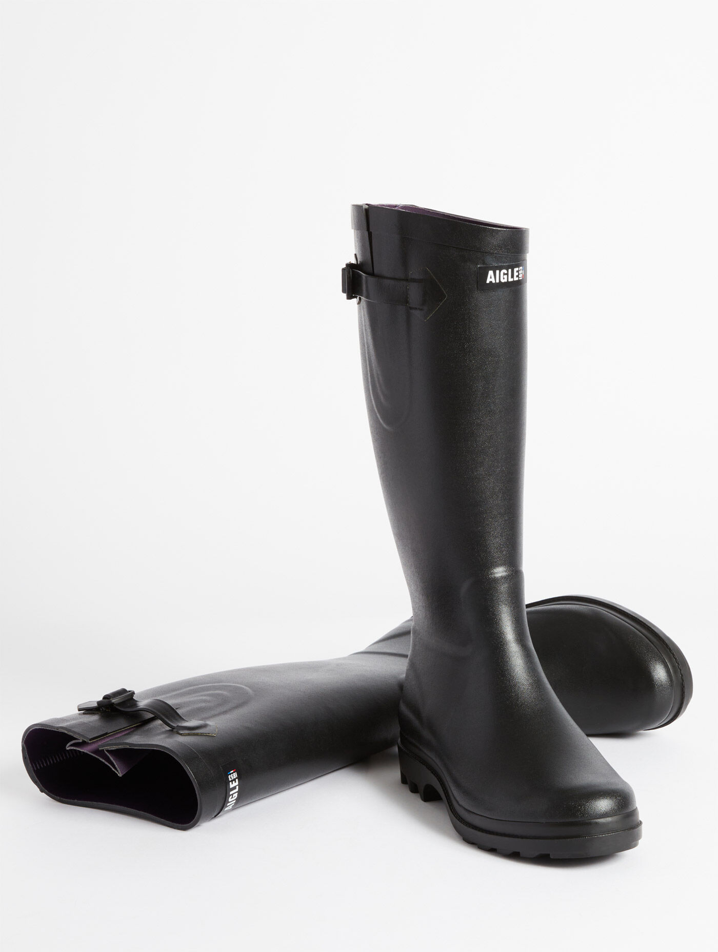 bottes-de-pluie-aigle-143uel-1.jpg Botte de pluie Aiglentine Noir | AIGLE – Image 1