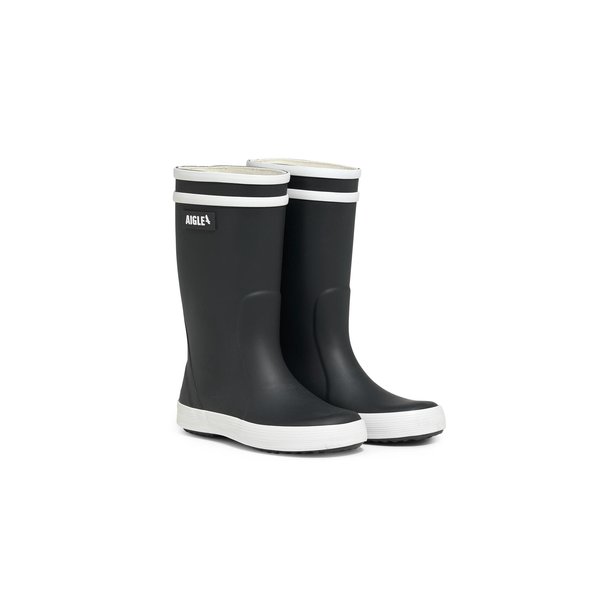 bottes-de-pluie-aigle-257kkt-1.jpg Bottes de pluie caoutchouc Enfant Lollypop noir – Image 1