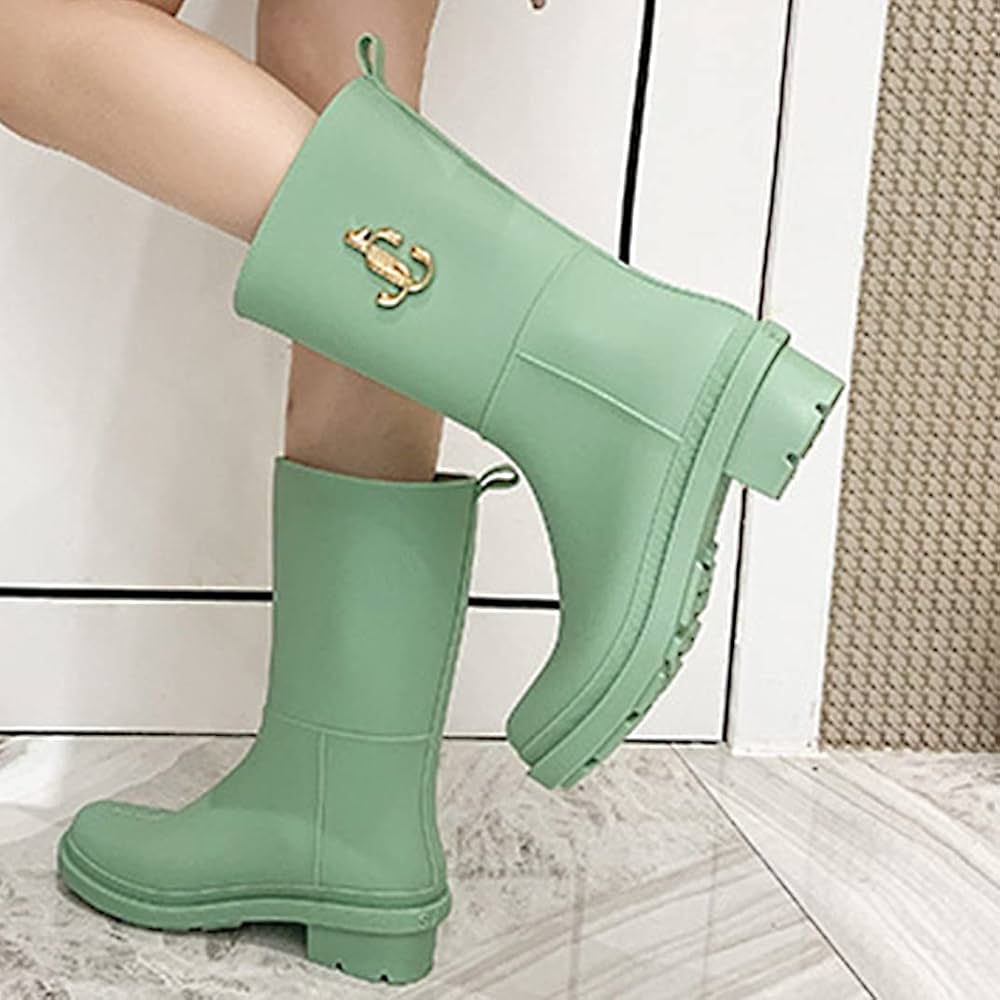 bottes-en-caoutchouc-femme-629jpl-1.jpg Hmpet Bottes De Pluie Femme Fantaisie,Bottes Caoutchouc Enfant,Bottes De Pluie Fille, Imperméables Bottes,Bottines Jardin Antidérapant,Jardin À ... – Image 1