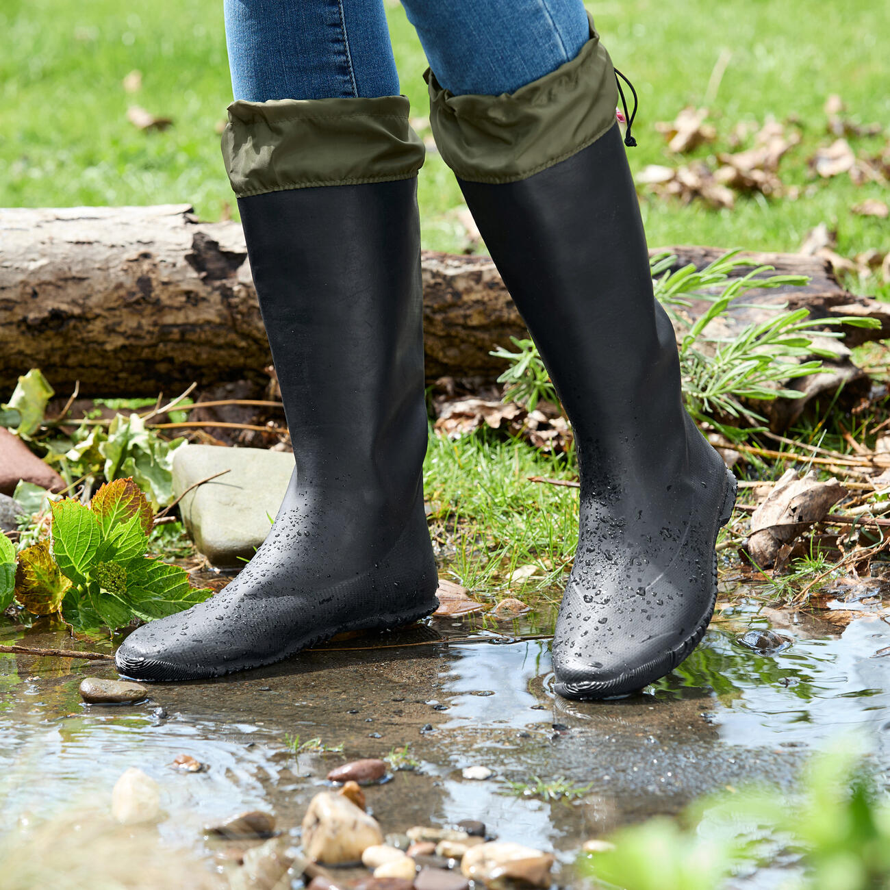 bottes-en-caoutchouc-femme-718kxm-1.jpg Bottes en caoutchouc pliables – Image 1