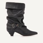 Nubikk Sally Lynn | Bottes en Daim Marron pour Femme