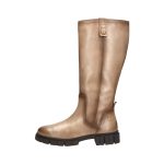 Bugatti Bottes plates Femme Ref 58865 aupe Beige Livraison Gratuite | Spartoo ! Chaussures Botte Femme 90,97 €