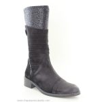 Bottes Dorking PALO 8426 Noir | Bottes plates Dorking pour Femme