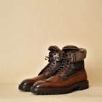 Bottines en cuir fourrées Franceschetti