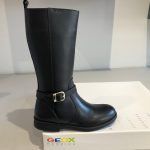 Bottes GEOX J agata F smo Lea black – Les p tites canailles de la lys