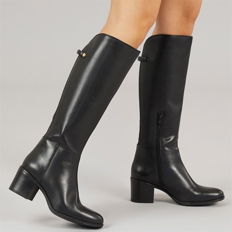 bottes-geox-869ivi-1.jpg Acheter GEOX Bottes hautes Femme noires neuves – Image 1